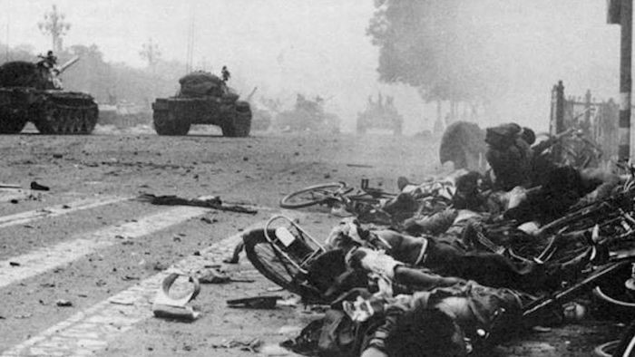 中国国防部发言人辩称军队没有镇压六四学运