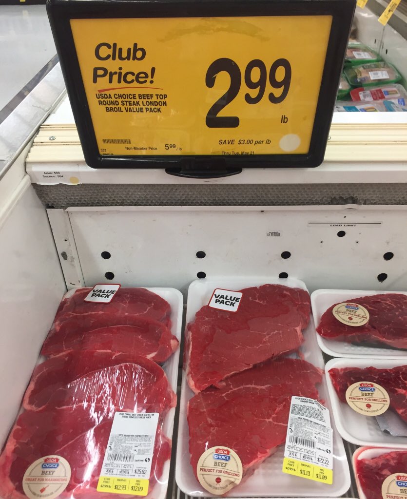 美国的肉制品又便宜了很多2