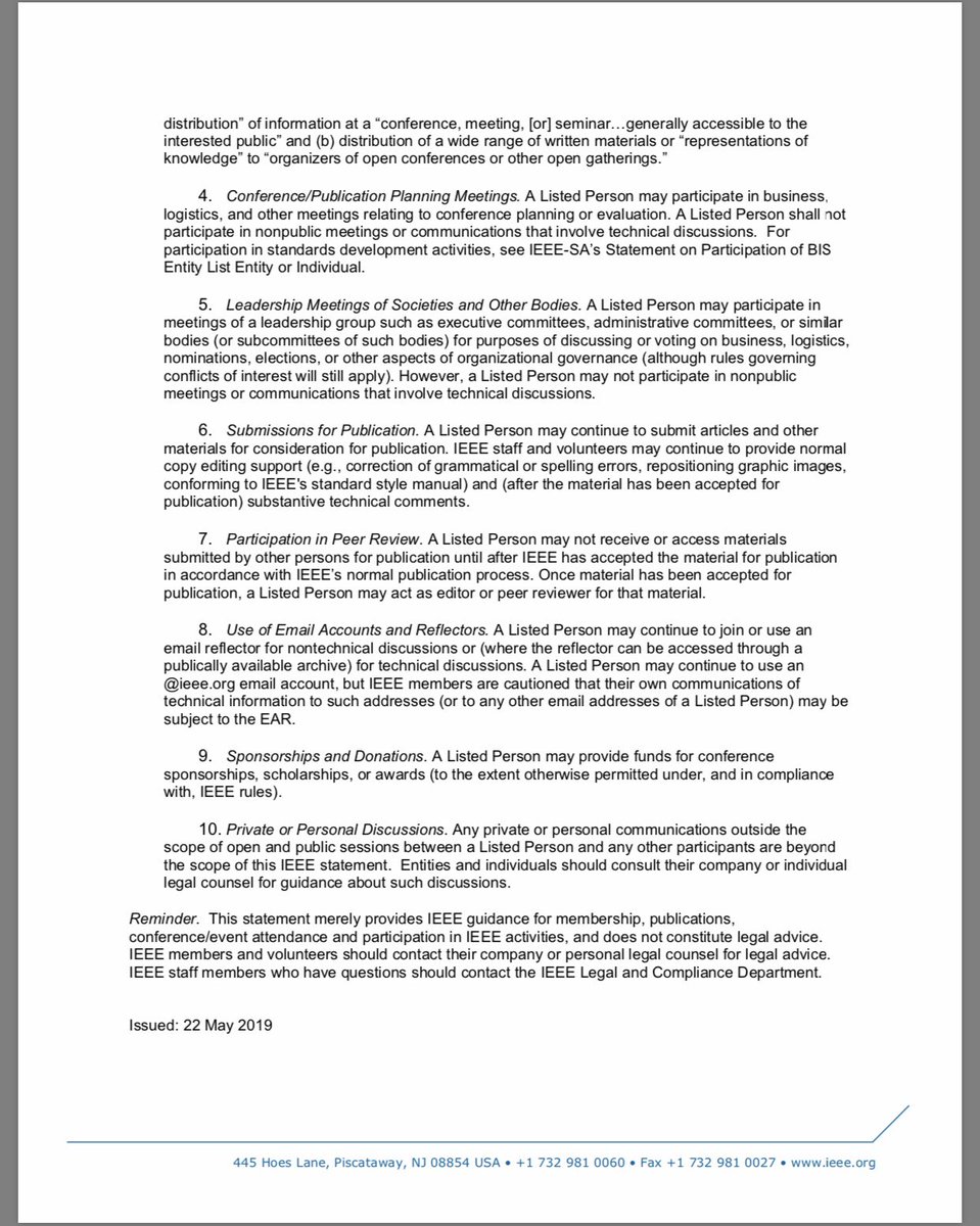 IEEE声明的全文2