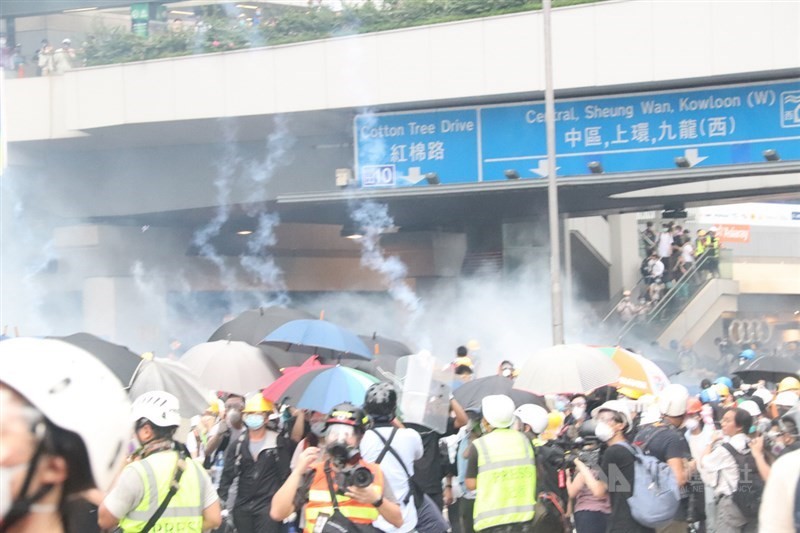 反逃犯條例重演占中2