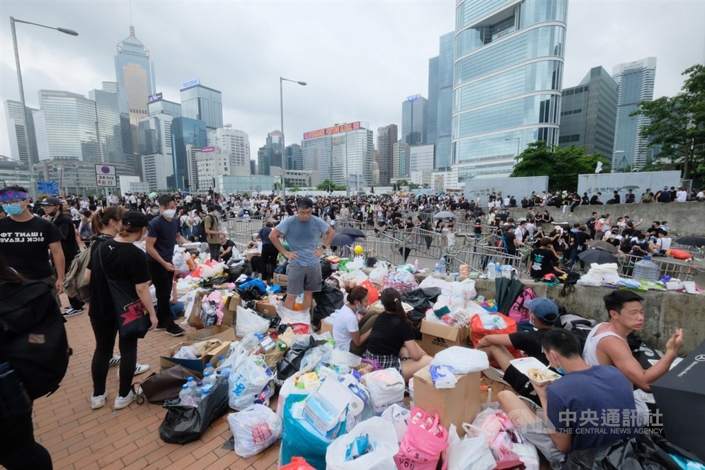 反逃犯條例重演占中7