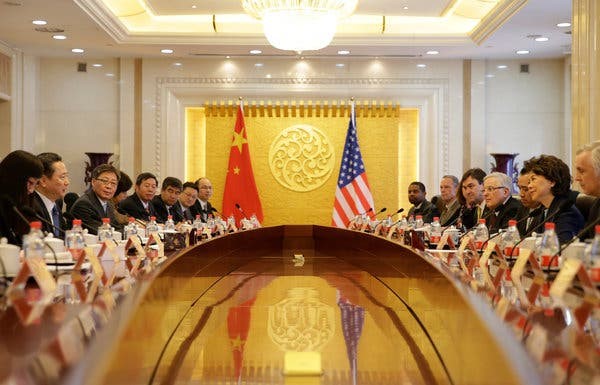 在中美高层之间游走18