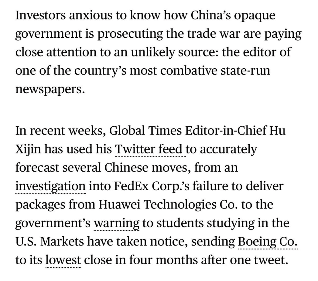 方舟子推特上影响力最大的中国人还得属胡总编2